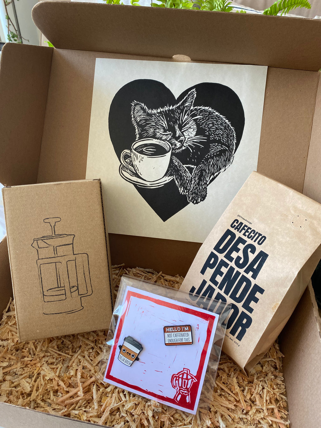 Kit de regalo con Prensa Francesa