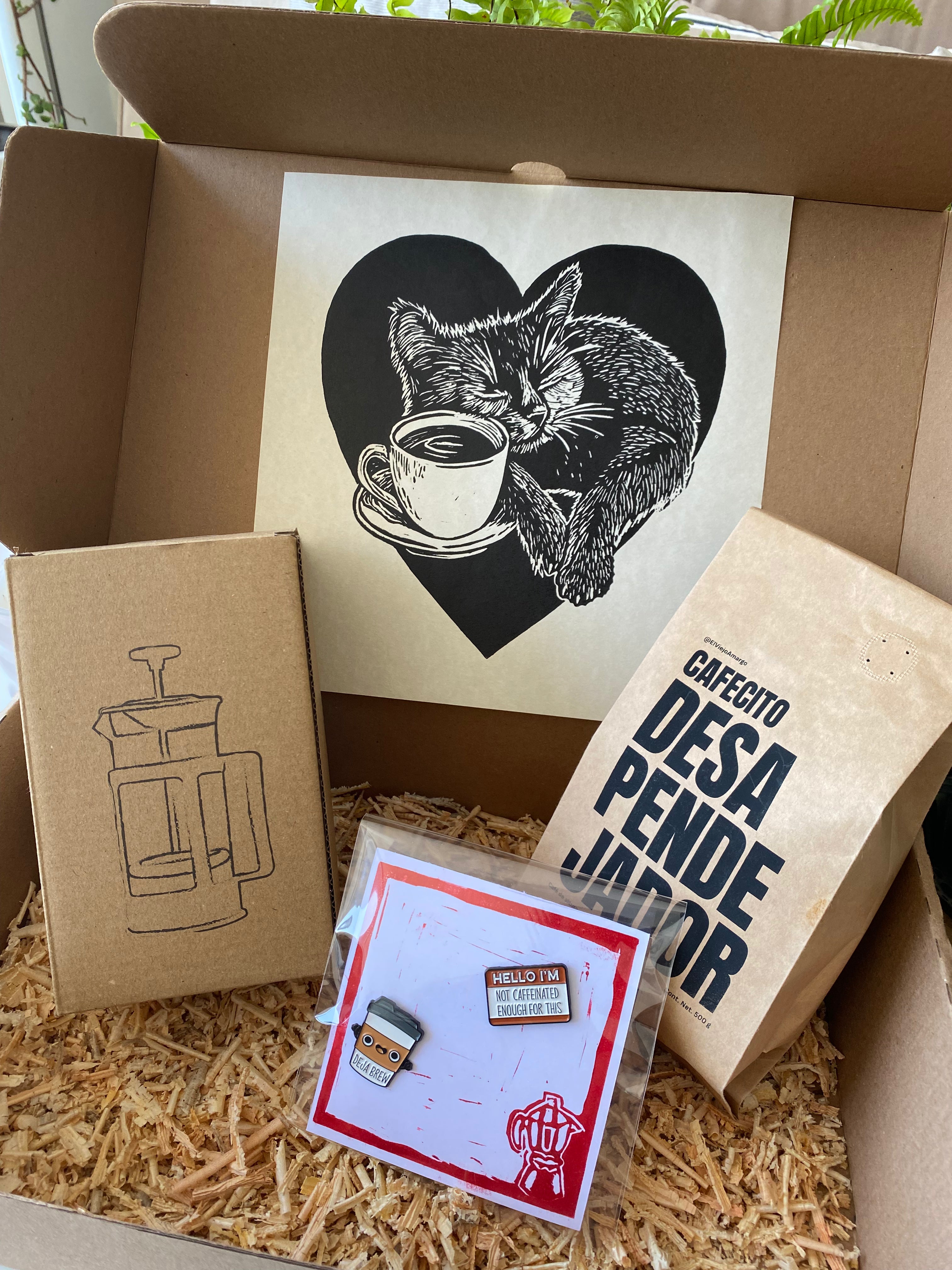 Kit de regalo con Prensa Francesa